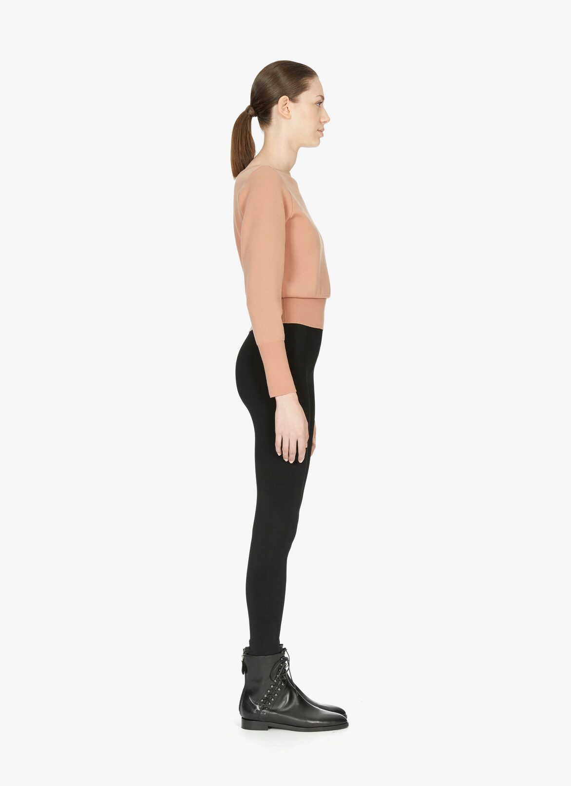 LONG SLEEVE SWEATER INGENUE NUDE ALAÏA NUDE  LONG SLEEVE SWEATER INGENUE NUDE